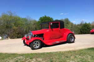 1929 FORD MODEL A WITH A HENRY FORD STEEL BODY STREET ROD WITH ROLL UP WINDOWS Photo