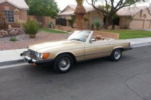 1985 Mercedes Benz 380 SL Convertible - Very Low Miles