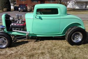 32 FORD DUECE COUPE & CHOPPER TRADES  WELCOME WILLYS STREETROD PROSTREET HOTROD
