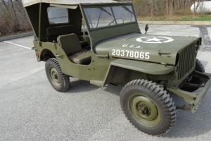 1942-43 Willy's Jeep Completely Restored Photo