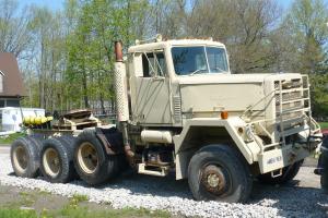 1980 AM General Military 8x6   20-Ton Semi Truck  M920 Tractor w 45,000 lb Winch Photo