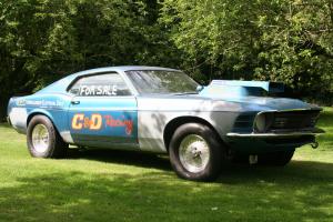 1970 Ford Mustang Mach1 Drag Car , California import , Genuine Mach1 Photo