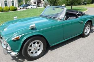 1966 TRIUMPH TR4A RESTORED LEATHER NEW TOP GORGEOUS CAR!!