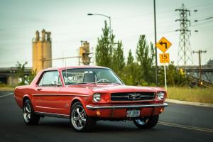 1964 1/2 Mustang Coupe V8 C4 Auto Mild Custom Engine upgrade Clean!