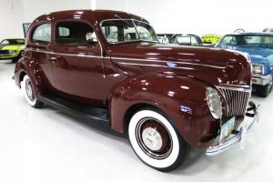 1939 Ford Deluxe Tudor Sedan - Beautifully Restored - Flathead V8 - WOW!! Photo