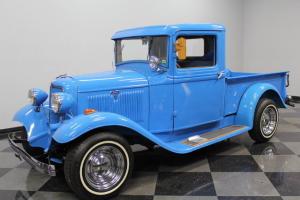 239 CID FLATHEAD V8, NICE BLUE PAINT, NICE WOOD IN-LAY IN BED, NOSTALGIC TRUCK! Photo