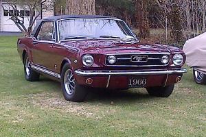 1966 Mustang GT "K" code with Original Dealer Installed Paxton Super Charger
