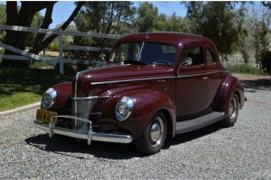 1940 Ford Deluxe Coupe, Custom, Concours Winner, Full Restoration, Owner 30 Yrs!