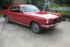 66 Mustang Coupe.NO RUST in car
