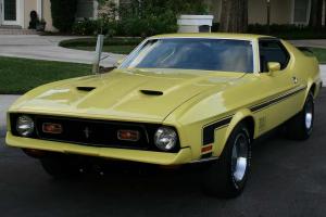 HIGHLY OPTIONED LOW MILE M CODE FOUR SPEED -  1971 Ford Mustang Mach 1 - 63K MI Photo