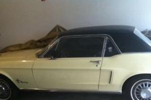 CLASSIC 68 FORD MUSTANG, 22,000  MILES/MINT CONDITION, ORIGINAL PARTS; GAR. KEPT