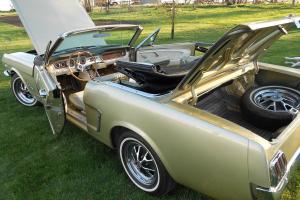 1965 Ford Mustang Convertible original unrestored A Code 4 Speed Arizona car Photo
