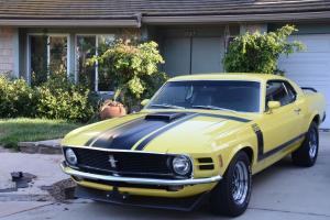 1970 MUSTANG BOSS 302  RESTORED WITH MARTI REPORT