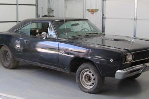 1968 Dodge Coronet R/T Black with GOLD interior Numbers Matching 440 Engine!! Photo