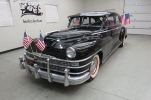 * RARE !! 1948 CHRYSLER "WINDSOR" LIMO 8 PASSENGER SEDAN *ONLY 1,496 BUILT IN 48