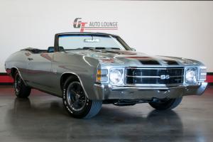 1971 Chevelle SS Convertible LS5 454 Numbers Matching 4 Speed Manual Factory Air Photo