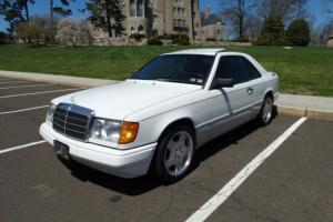 1989 MERCEDES BENZ W124 COUPE HARDTOP NEWER ENGINE TRANSMISSION RARE Photo