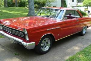 1965 MERCURY CYCLONE 289 A CODE BUCKETS CONSOLE SURVIVOR RED RED COLD AC Photo