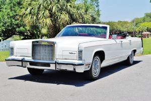 1owner just 11,349 miles 1978 Lincoln Continental Convertible vry rare build 4dr Photo