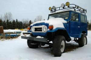 1974 FJ40 Land Cruiser, frame off restoration with Chevy V8 and Hurst Automatic Photo