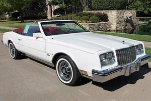 1982 BUICK RIVIERA CONVERTIBLE ONLY 873 ORIGINAL MILES A MUSEUM PIECE THE BEST