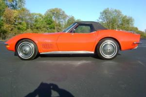 1972 CORVETTE CONVERTIBLE STINGRAY 350 AUTO NUMBERS MATCHING GREAT DRIVING CAR