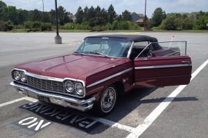 1964 CHEVY IMPALA SS CONVERTIBLE 2nd Owner 51k mileage Factory orginial