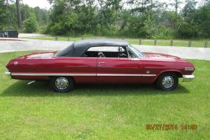 1963 Chevrolet Impala SS Convertible 409/425HP 4 Speed/ 2 4BBL's QB Code Photo
