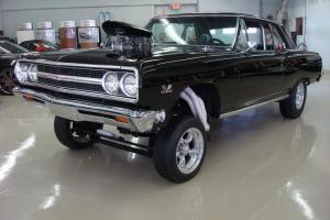 1965 Malibu SS hotrod gasser ratrod straight axle BB