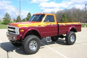1970 Chevy C10 Custom Frame Off Restored Lifted Show Truck 468 BBC 40" Tires Photo