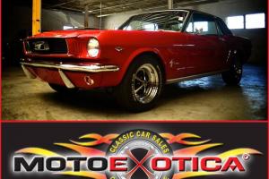 1966 Ford Mustang Coupe - A Code - Pony Interior - 289 V8 -Power stearing - A/C Photo