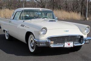 57 T Bird Baby Bird Restored High Quality Colonial White 312 V8 Automatic