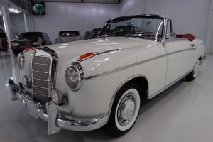 1957 MERCEDES-BENZ 220S CONVERTIBLE, ONLY 37,610 MILES! STUNNING! Photo