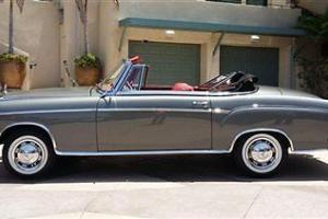 1960 MERCEDES BENZ 220 SE ROADSTER FUEL INJECTED RARE BEAUTIFUL RESTORED CLASSIC