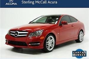 2012 MERCEDES BENZ C250 COUPE P2 PKG NAVI PANO ROOF KEYLESS GO FULLY LOADED!