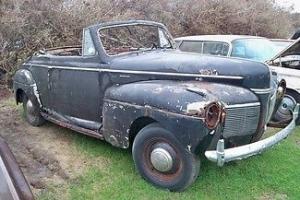 1941 Mercury Convertible! Clear title, great project!