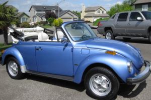 1979 VW Super beetle Convertible 59,000 Orig .. 8500. buys it ! Call 425-91998o2