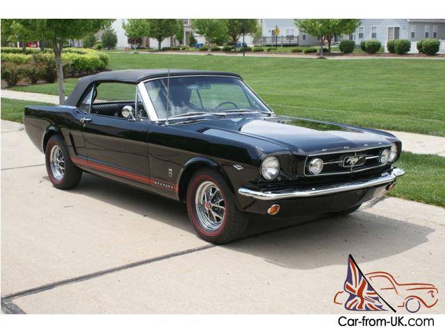 1965 Ford mustang convertible pony interior #2