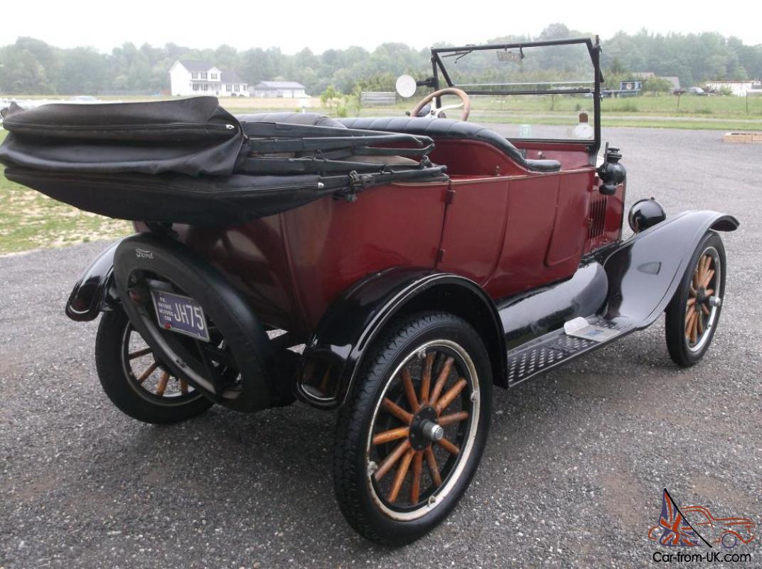 1924 Ford model t touring #6