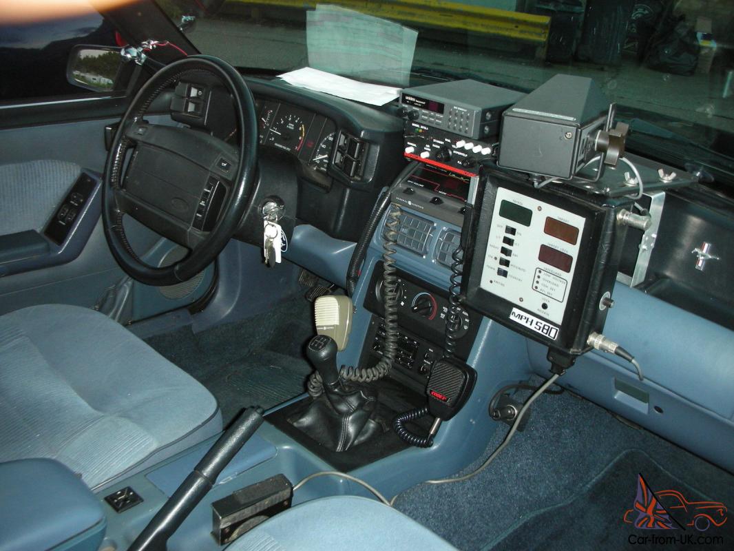 1990 Ford Mustang Ssp Police Car Fox Body Mustang 5 0 Liter 5 Speed