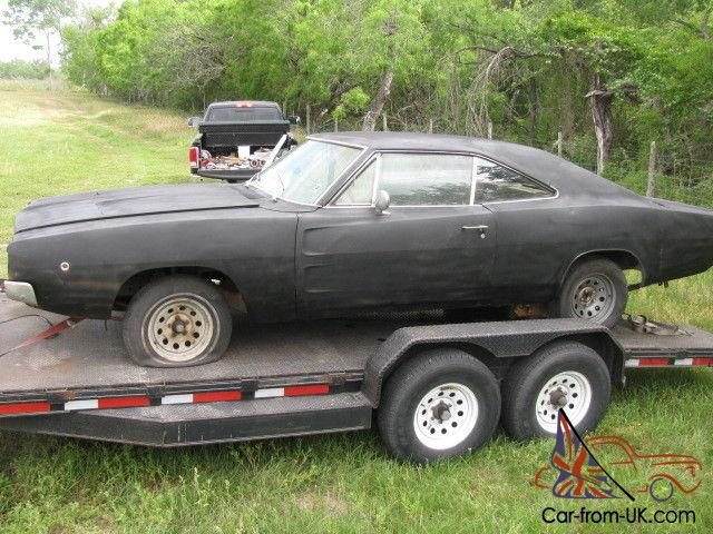 1968 Dodge Charger Rt Project Car Real Deal