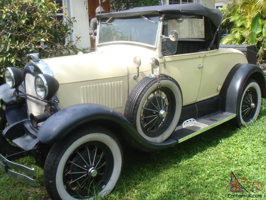 1929 Ford model a roadster replica