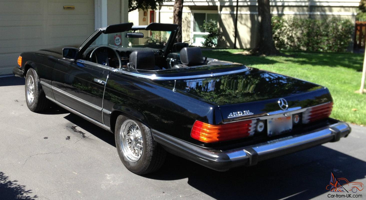 1980 Mercedes 450sl Convertible For Sale