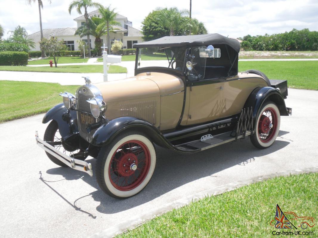 1928 Ford Model A Roadster NO RESERVE