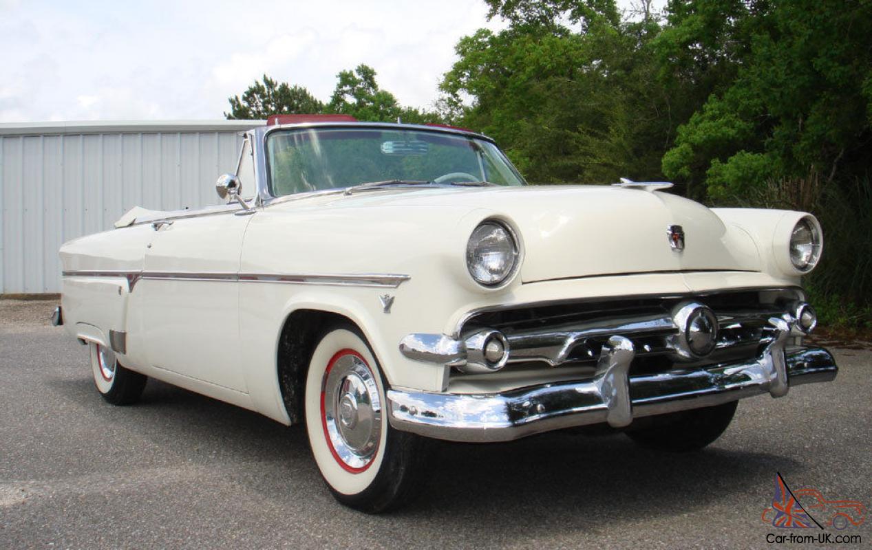 1954 Ford sunliner convertible specs