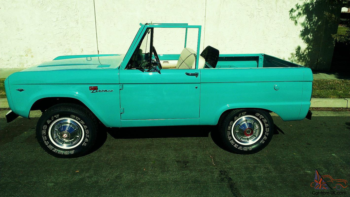 Very Collectible Early Bronco Delivery Model 14 Restoration