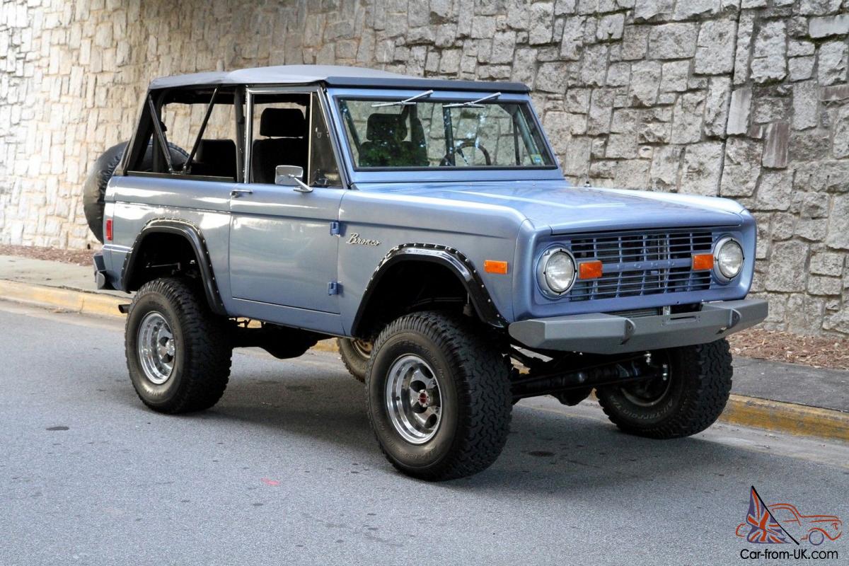 Restoring early ford bronco