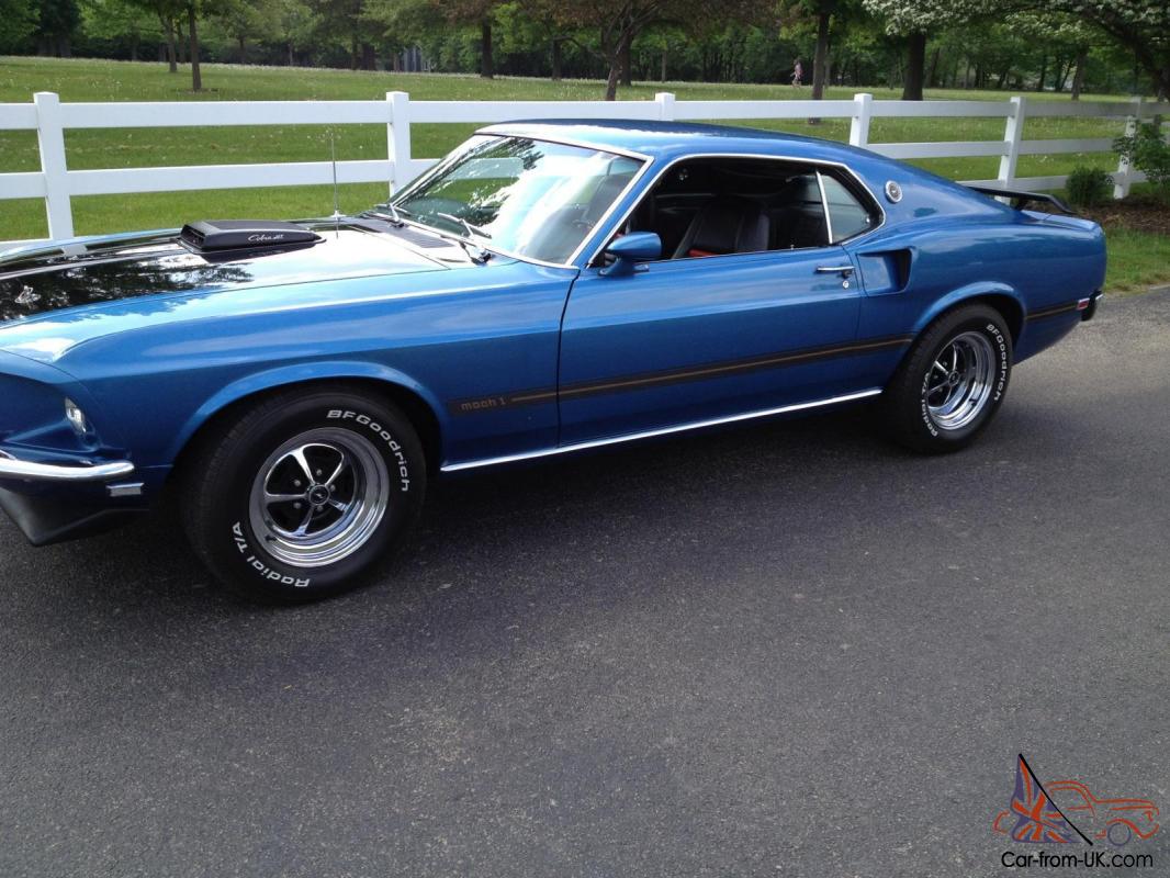 1969 Ford mustang mach 1 428 cobra jet for sale #4