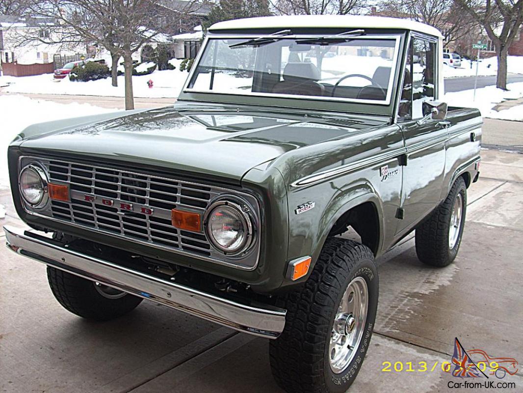 1969 Ford bronco half cab sale #4