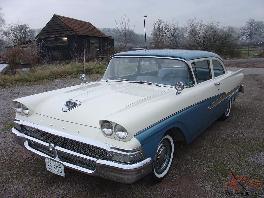 1958 Ford custom coupe #9